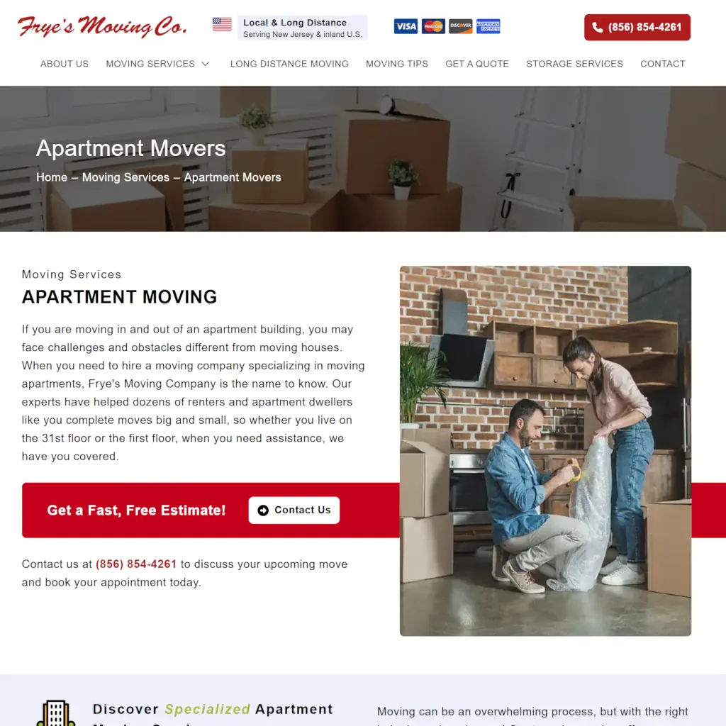 fryes-moving-co-website-apartment-movers-webpage